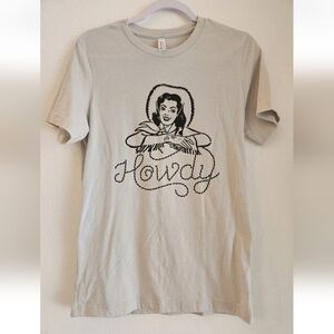 BellanBlue Cream 'Howdy' Graphic Tee